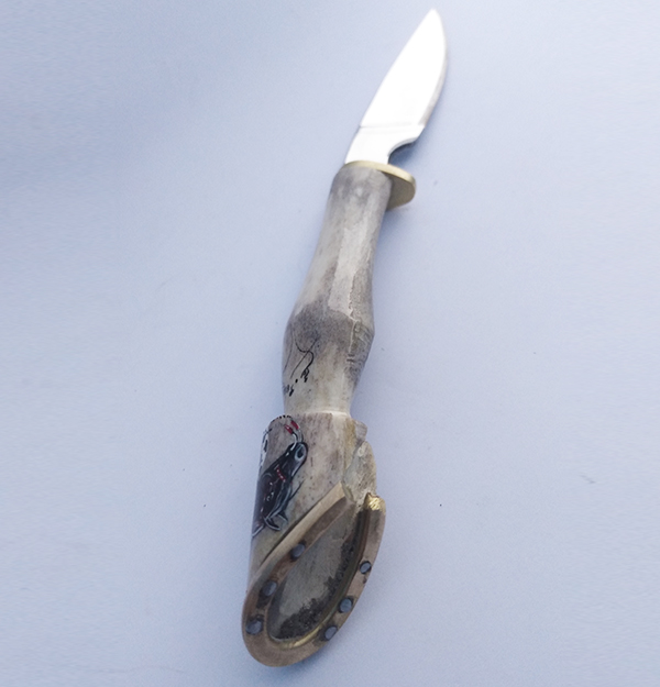 Cuchillo chico de patita, hoja